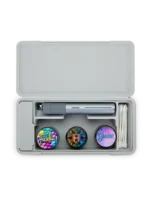 Pokeball 0006 travel case silver top view open detail 994997e3 ca46 406e aac8 d04105f79327.webp